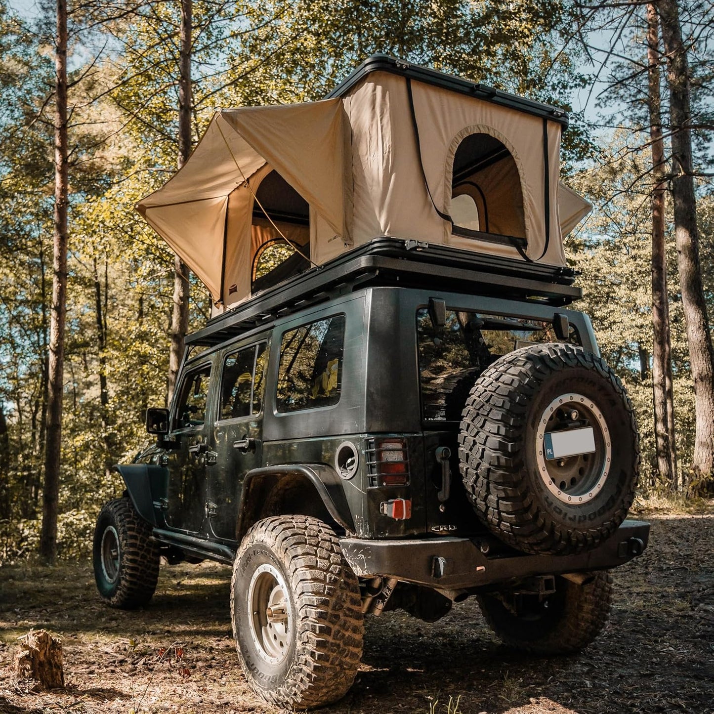 Aluminium-Dachzelt für Abenteuer