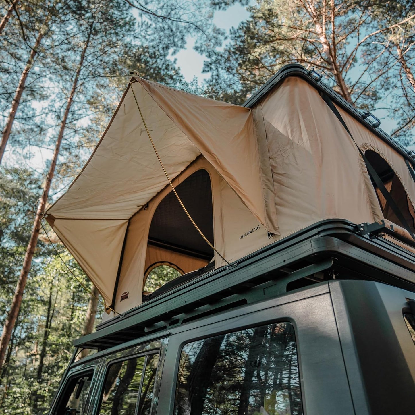 Aluminium-Dachzelt für Abenteuer